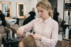 Блуза стилиста салона красоты