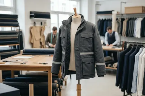 Пошив куртка утеплённая — Швейная фабрика «Наследие Сибири»