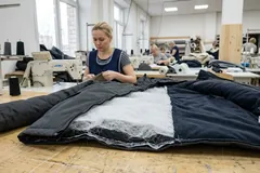 Тинсулейт в разрезе парки — макро