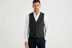 Деловой костюмный waistcoat