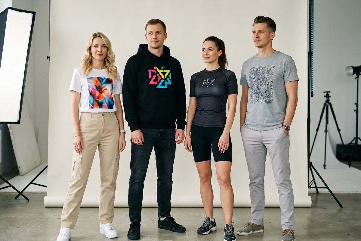 DTF-печать на одежде — полноцвет на любой ткани от 1 шт., Швейная фабрика «Наследие Сибири»