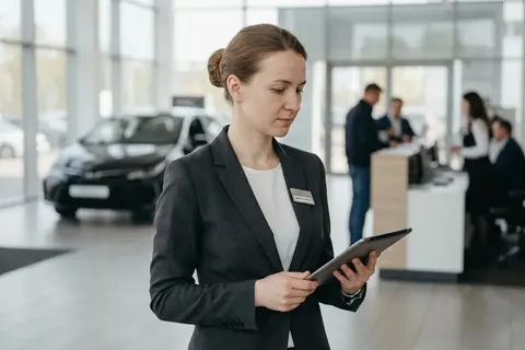 Автосалоны и showroom — пошив униформы для администратора