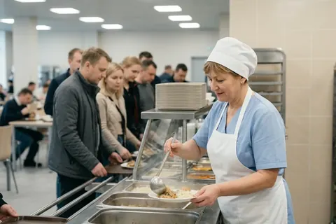 Корпоративные столовые — пошив формы для общепита